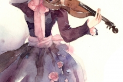 《小提琴与少女》
